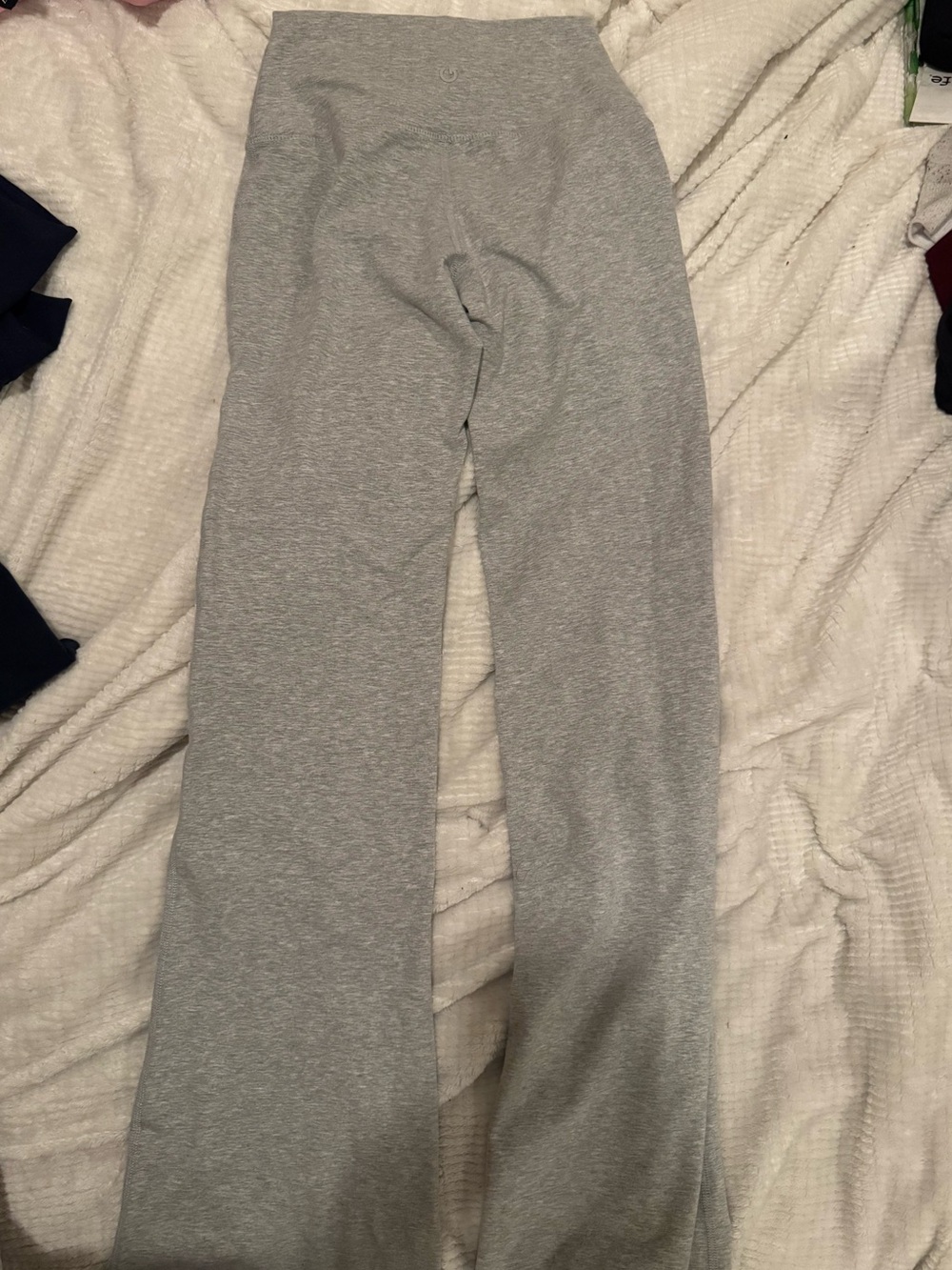 Garage Heather Gray Wide-Leg leggings/pants